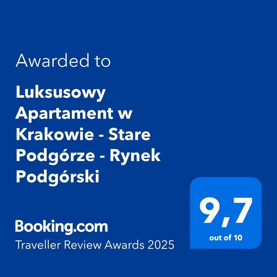 Apartment Luksusowy Apartament W Krakowie - Stare Podgorze - Rynek Podgorski
